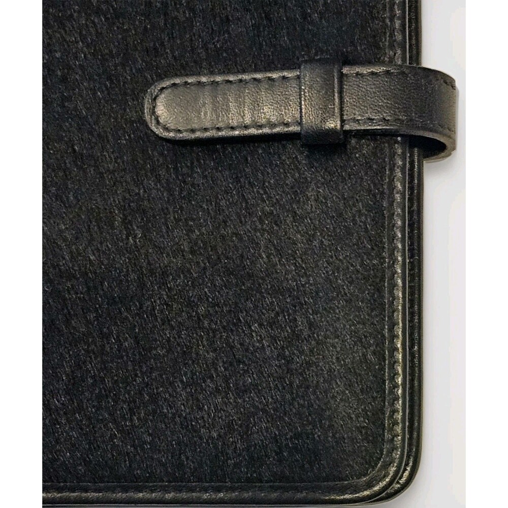 Vintage New Coach Leather Pony Hair Day Planner Circa 2001 W/New Unused Inserts - Picture 3 of 16